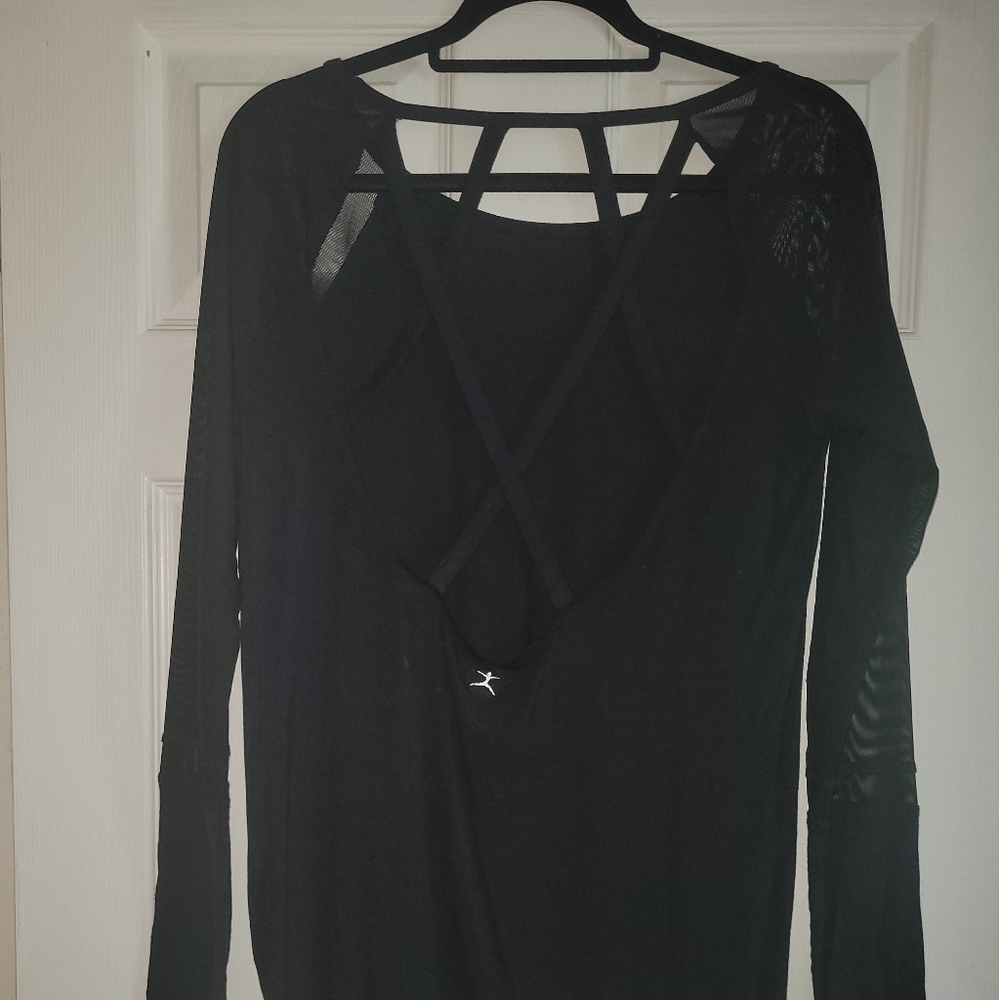Criss Cross Back Athleisure Tunic